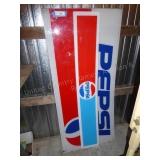 2 Pepsi machine signs