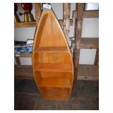 Canoe shelf