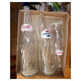 3 Pepsi bottles