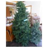 2 Christmas Trees & stand