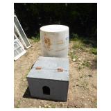 Plastic barrel & box