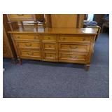 Kunzelmann-Esser low dresser w/ mirror 64"L x 32"