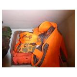 Blaze orange hunting clothes