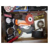 Sandpaper, grinding discs & other