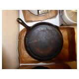 Cast iron pan - no. 10  12-7/10"
