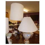 2 lamps: 40"H and smaller