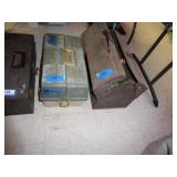 3 tool boxes or tackle boxes - AS IS