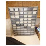 Hardware cabinet w/ some contents