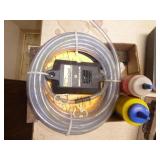 Electra Level, plum bob, measuring tapes & misc.