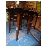 Pair side tables 17.5" x 17.5" x 28"H