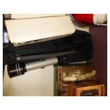 Tasco telescope & tripod