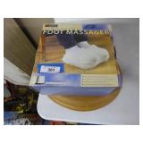 Foot massager & toilet seat