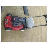 Toro self propelled mower 22" deck - turns over,