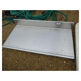 Stainless steel bench top 48" x 24"