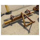 Woods 3 pt. landscape rake - model #LR106 - 8