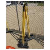 10 plastic (tour smooth) bunker rakes w/ fiberglas