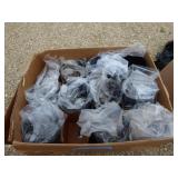 10 cart mounted seed & soil caddies (new & used)