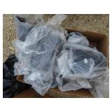 10 cart mounted seed & soil caddies (new & used)