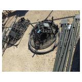 2 elevated hunting stands