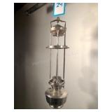 Model 12 Four Post Hanging Lamp w/ font - conditio