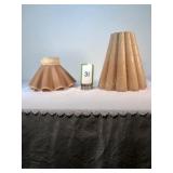 Aladdin Electric Lamp Shades - condition: good