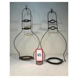 2 Narrow Frame Hanging Frames for restoration - NO