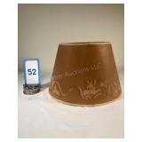 14" Aladdin Paper Shade - condition: very good