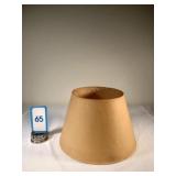 Aladdin 14" Paper Shade Tan - condition: good