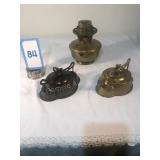 1 Bronze Ceiling Extension, 1 Brass Ceiling Extens