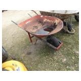 True temper wheel barrow (tire flat)