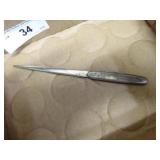 D. Peres Midland Chemical letter opener/knife