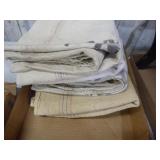 5 vintage grain bags