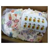 Vintage assorted stamps