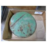 Vintage John Deere seed box lid