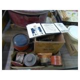 Vintage IH oil change stickers - Fairbanks Morse c