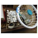 Laundry items - Portage containers - misc.