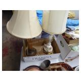 2 vintage lamps
