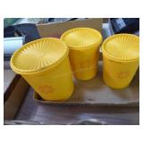 Tupperware canister set