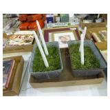 2 pictures & candle decor