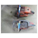2 Homelite chainsaws for parts or repair