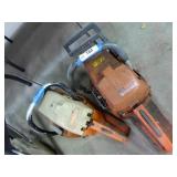 2 Husky chainsaws for parts or repair