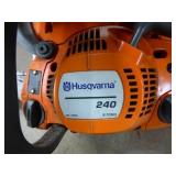 Husqvarna 240 chainsaw (Starts - Runs rough)