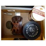 Vintage pipe tobacco, lighter & others