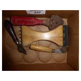 Vintage carpet tools