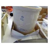 #2 Red Wing crock (has cracks)