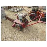 Vintage trencher - motor turns but low compression