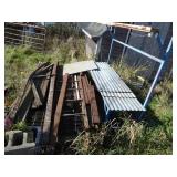 Bench frame & misc. project metal