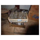 4 boxes jars & other glassware