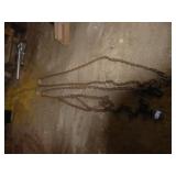 2 log chains: 20 ft & 13 ft