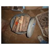 Can w/ boxes & misc.